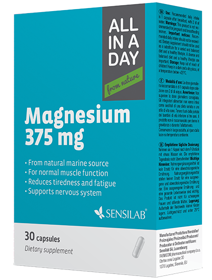 SensiLab ALL IN A DAY Magnesium 375 mg minerale